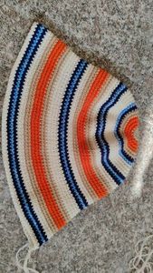 Chapeau Bob Tricoté à la Main en Crochet Rayé Coloré pour Automne Hiver, en Laine, Idéal pour Homme et Femme, pour la Pêche et les Activités Quotidiennes en Extérieur - Product Image 6