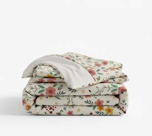 ชุดเครื่องนอนไมโครไฟเบอร์ทอ 3 ชิ้น ขนาดควีนไซส์ ลายเรขาคณิต ทนทานต่อการซีดจาง พร้อมปลอกหมอน - Product Image 3