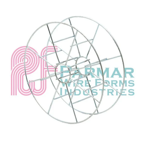 Parmar <b>Wire</b> Forms Industry Durable Mild Steel <b>Wire</b> Basket Spool Tray for <b>Welding</b> <b>Wire</b> Coils Galvanized Metal Cable Reel Supply - Product Image 1