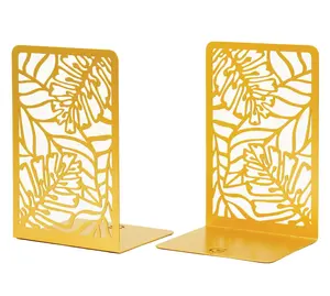 Sculpture Serre-Livres Le Plus Attrayant En Laiton En Métal Porte-Livre pour La Maison École Bureau Table Centre ou Bureau - Product Image 6