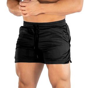 Shorts de sport pour hommes avec poches zippées, polyester et élasthanne, légers, pour la course à pied - Product Image 6