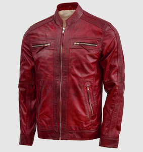 Chaqueta para Hombre, Chaqueta de Cuero Vacuno para Hombre, Alta Calidad, Diseño Personalizado OEM, Chaqueta de Invierno Cálida de Piel de Oveja, Chaquetas para Hombre 2026 - Product Image 3