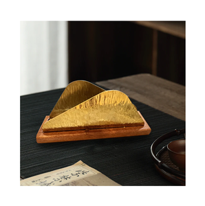 ที่ใส่กระดาษทิชชูทองเหลืองแบบใหม่ขาตั้งกระดาษชำระทองเหลือง - Product Image 2