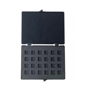 Boîte à charnières ESD personnalisée, doublure intérieure en éponge antistatique découpée par CNC, compartiments individuels séparés pour le rangement des composants. - Product Image 2