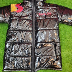 Veste polaire personnalisée unisexe de haute qualité, col montant style vintage, logo personnalisé brodé en toile pour l'hiver - Product Image 1