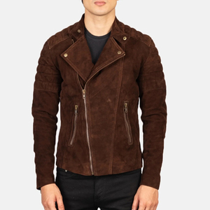 Veste classique en cuir pour hommes en vrac vente en gros de manteaux de motard à la mode avec logo personnalisé vestes de moto OEM fournisseur bon marché - Product Image 1