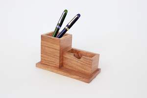 Support à stylos en bois de qualité supérieure, fait à la main, finition lisse, prix d'usine bas - Product Image 2