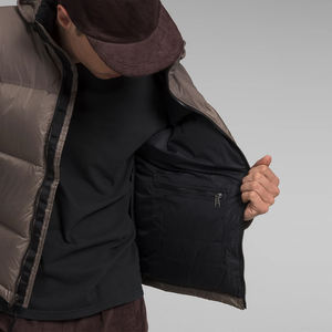 OEM <b>Waterproof</b> Plus Size Winter Coat with Printed Design Custom Men's <b>Padded</b> Coat Leather Bubble Puffer <b>Jacket</b> Warm - Product Image 4