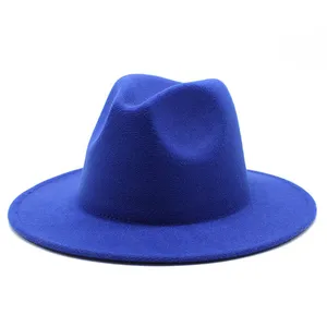 Wholesale Promotional Straw Hats For Men And Women Fedora Hats Wide Hats