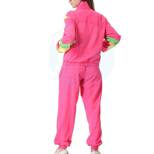 Conjunto cortavientos para mujer de estilo único en oferta en línea Conjuntos cortavientos transpirables de color contrastante para mujer - Product Image 4