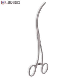 Pinzas Atraumáticas DEBAKEY RUMMEL con Mandíbulas Curvas, Acero Inoxidable, 7.25'' 18.5cm, Instrumentos Médicos - Product Image 2