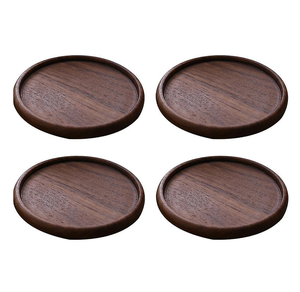 SIGH-posavasos de madera de alta calidad, posavasos de diseño fino y pulido, diseño clásico decorativo - Product Image 2