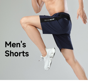 Short de sport à séchage rapide pour hommes avec logo personnalisable Pantalon d'entraînement tissé pour la course à pied et le sport - Product Image 4