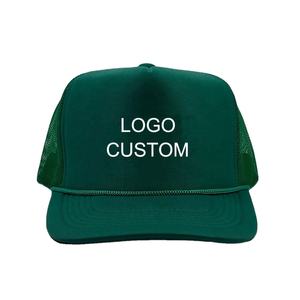 Casquettes de camionneur brodées de haute qualité personnalisées motif solide mousse impression numérique logo décontracté extérieur commun - Product Image 1