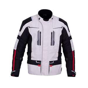 Chaqueta de Motocicleta para Hombre, Chaqueta Textil para Moto, Chaqueta de Cuero para Motociclista, Chaqueta de Invierno Cortavientos con Certificación CE - Product Image 1
