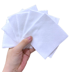 Serviettes faciales jetables pliées, simples, écologiques, pour la maison, adultes, coton, fabriquées au Vietnam, naturelles, OEM, vente en gros - Product Image 2