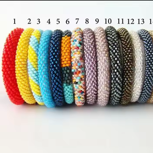 Pulseras de cuentas de borla brillante de verano Pulseras de rollo unisex románticas con diamantes y perlas para fiesta o regalo de MD Handicraft - Product Image 5