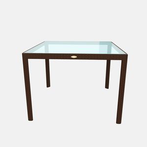 โต๊ะรับประทานอาหารพร้อมกระจกด้านบน (lco/005/003) - Product Image 5