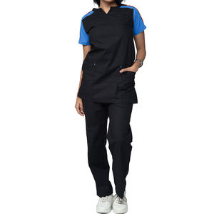 Logotipo personalizado Transpirable Enfermería Hospital Uniformes Enfermera Belleza Salón Dental Ropa DE TRABAJO Uniforme Médico Scrubs Set para Hombres Mujeres - Product Image 2