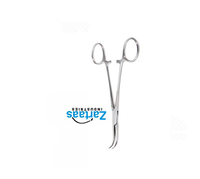 Pinces à artères Halsted-Mosquito en acier inoxydable de haute qualité, 21 cm, courbées, dentelées, instruments chirurgicaux, fabricant