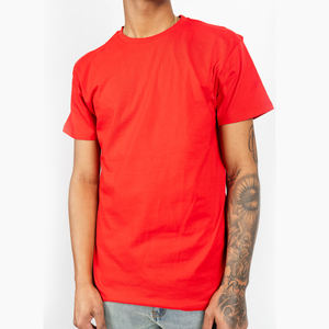 Chemise en mélange de coton et de polyester pour homme, 180 g/m², légère, respirante, coupe classique, prête à l'impression, taille réelle - Product Image 2