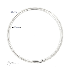 Sparkling Faceted <b>Bangle</b> <b>Bracelet</b> - Product Image 6