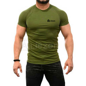 T-shirts de fitness grande taille les plus vendus sur mesure, concevez votre propre logo, t-shirts de fitness pour hommes - Product Image 1