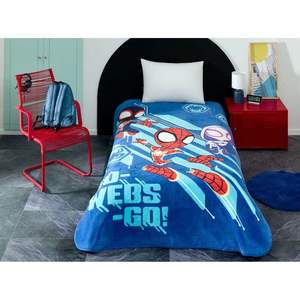 Manta Infantil de Textil y Ropa de Cama con Licencia Oficial de Spider-Man 2 Crystal - Product Image 1