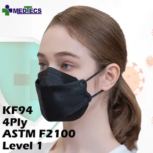 Maschera facciale Kf94 all'ingrosso per adulti Non tessuta medica