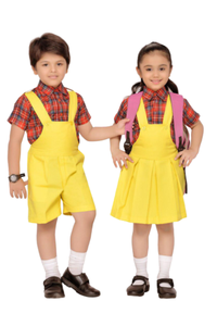 Ensemble d'uniformes scolaires de style occidental avec logo personnalisé pour garçons et filles Chemise unisexe à manches courtes pour la saison estivale Fabriquée pour les enfants - Product Image 3