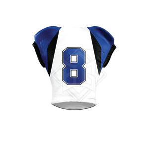 Uniforme de Fútbol Americano Personalizado para Hombre, Último Diseño, Secado Rápido, Transpirable, 100% Poliéster, Ropa Deportiva, Conjunto de Manga Corta - Product Image 6