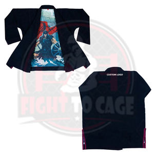 Uniforme de BJJ Ligero, Elástico y Transpirable de 220g para Entrenamientos Intensos, Unisex, Poliéster y Algodón, Kimono de BJJ para Artes Marciales - Product Image 4