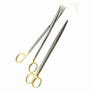 ชุดเครื่องมือผ่าตัดแบบตรงกรรไกรมายองเนสกรรไกรตัดเหล็กสแตนเลสครึ่งทอง14ซม. - Product Image 6