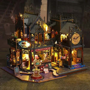 Juguete de Construcción, Casa de Madera en Miniatura - Product Image 3