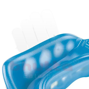 Protège-dents personnalisable pour jeunes et adultes pour le football, le hockey, la boxe, le grappling, les arts martiaux - Équipement de protection souple en caoutchouc avec sac inclus - Product Image 5