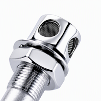 Aérateur de coque 16 mm à quatre trous en acier inoxydable 316 de qualité marine pour bateau et yacht, quincaillerie marine