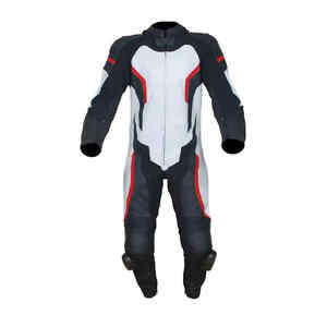 Traje de motocicleta transpirable OEM equipo de carreras de una pieza para jinetes traje de seguridad personalizado para eventos clubes o carreras de rendimiento - Product Image 4