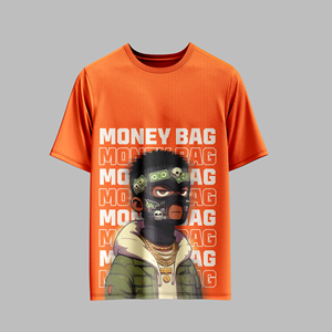 T-shirts pour hommes en jersey de coton 160 g/m² personnalisés, coupe ample, séchage rapide, style hip-hop, imprimés, col rond, fabriqués au Vietnam - Product Image 1