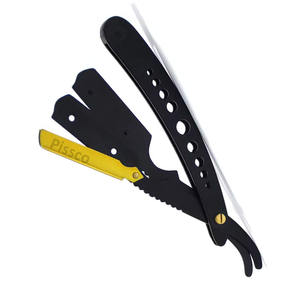 Lame de rasoir de barbier à bord droit fabriquée par Pissco Pakistan - Product Image 6