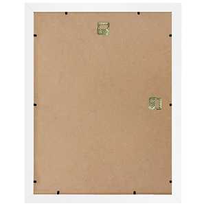 Marco de Madera Hecho a Mano para Cuadros, 59.4 x 84 cm, DIN A1, Madera Blanca Decorativa para Exhibición en el Hogar y Arte de Pared - Product Image 1