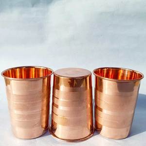 Venta caliente vaso de vidrio de cobre de alta calidad estilo clásico DIY sublimación en blanco para diseños de copas de vino personalizados de la India - Product Image 6