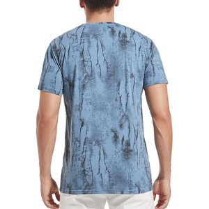 Vêtements pour hommes T-shirt à manches courtes avec impression personnalisée T-shirt pour hommes à prix de gros Créez votre logo et votre taille T-shirts pour hommes - Product Image 5