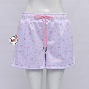 <b>Women's</b> High Quality Custom 100% Polyester <b>Shorts</b> Wholesale Fully Sublimated Breathable Features - Product Image 1