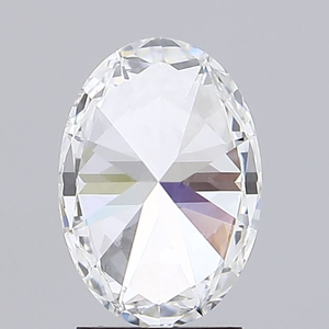 Anillo de Compromiso Personalizado de la Marca Rising con Diamante Cultivado en Laboratorio de Corte Ovalado de 2.31 Ct, Color E, Claridad VVS2, Certificado IGI - Product Image 2