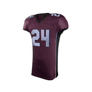 Uniforme de fútbol americano personalizado para hombre, novedad de último estilo con mangas cortas transpirables - Product Image 2