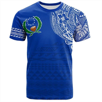 Personnalisé 3D Imprimé Îles Marshall Hawaii T-Shirt Polynésien Sanglier Tusk Tatouage Tribal Tshirt Hommes Femmes Streetwear Unisexe Tee Tops