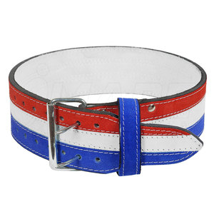 Cinturones de Levantamiento de Pesas Transpirables de Diseño Nuevo, de la Mejor Calidad, de Cuero Genuino, Personalizables, Hechos en Pakistán - Product Image 2