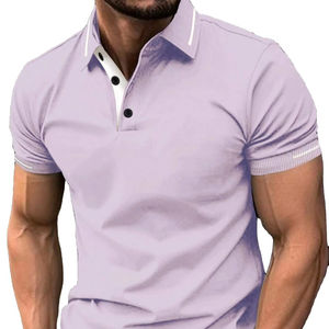 Polo de sport à séchage rapide idéal pour les journées actives et les entraînements Polo classique en coton tissus de haute qualité - Product Image 1