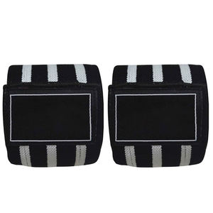 Rodilleras elásticas de neopreno con logotipo personalizado Equipo de levantamiento de pesas para gimnasio para entrenamiento de fuerza - Product Image 1