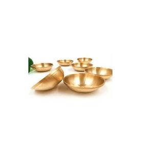 Mini cuenco de latón de alta calidad, minitazón de latón hecho a mano, tamaño personalizado, el mejor diseño, Placa dorada - Product Image 6